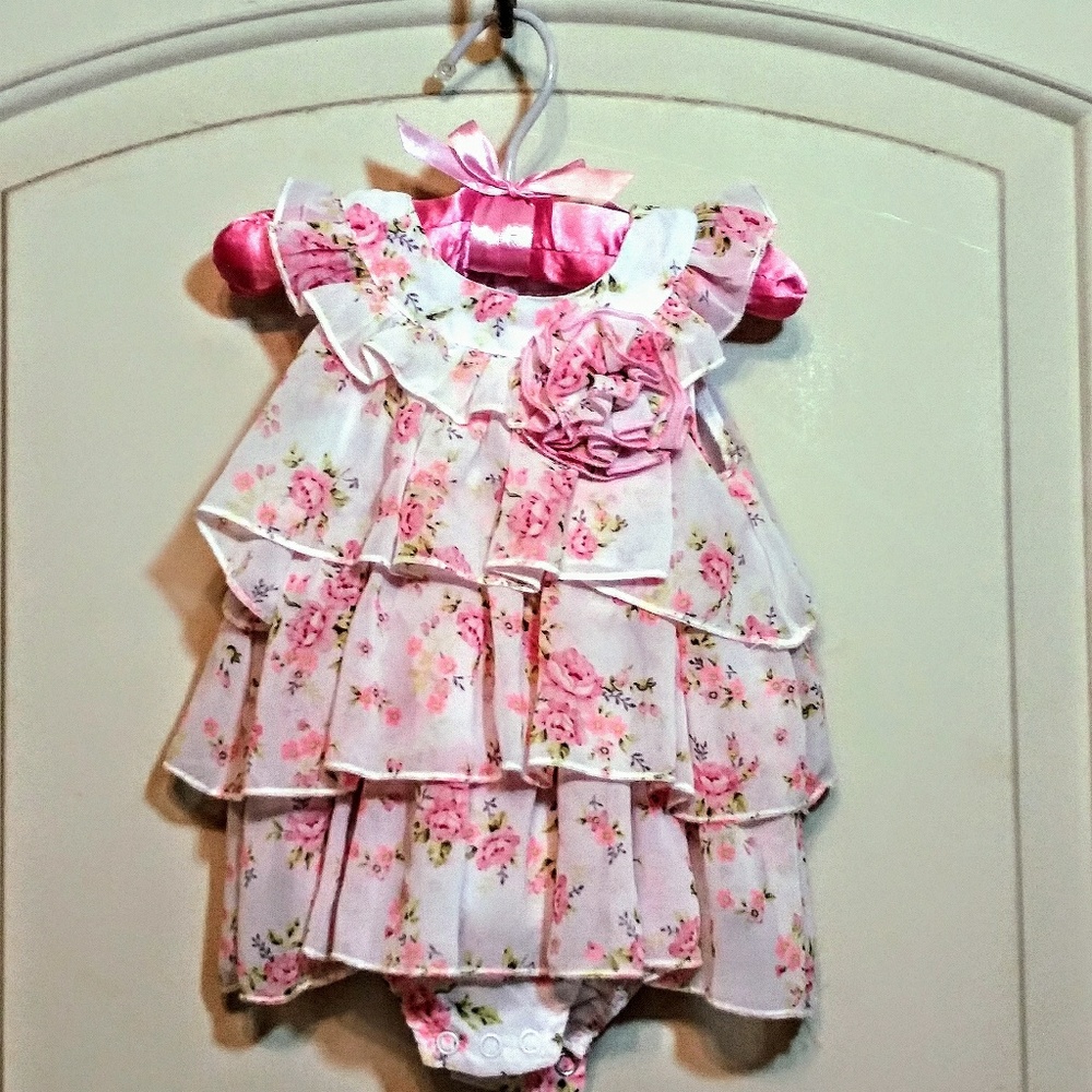 Beautiful floral onesie